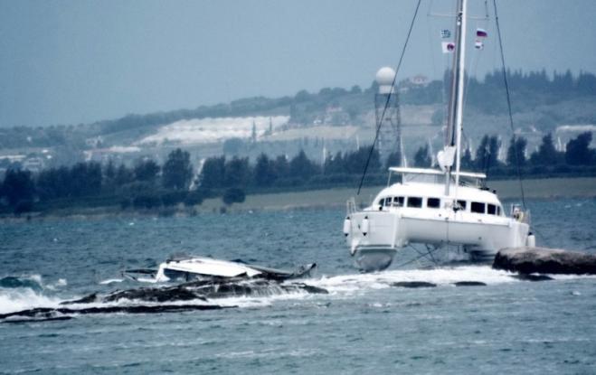 Βυθίστηκε καταμαράν στη Σκύρο