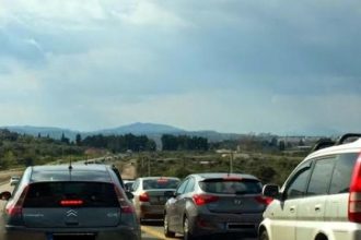 Πατρών - Κορίνθου: Που πρέπει να κινηθείτε με χαμηλές ταχύτητες - Ομαλά διεξάγεται η κίνηση των εκδρομέων