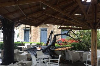 Δυνατό μπουρίνι "σάρωσε" το Διακοπτό: Ξεριζώθηκαν δέντρα, πλημμύρισαν σπίτια και περιβόλια ΦΩΤΟΓΡΑΦΙΕΣ