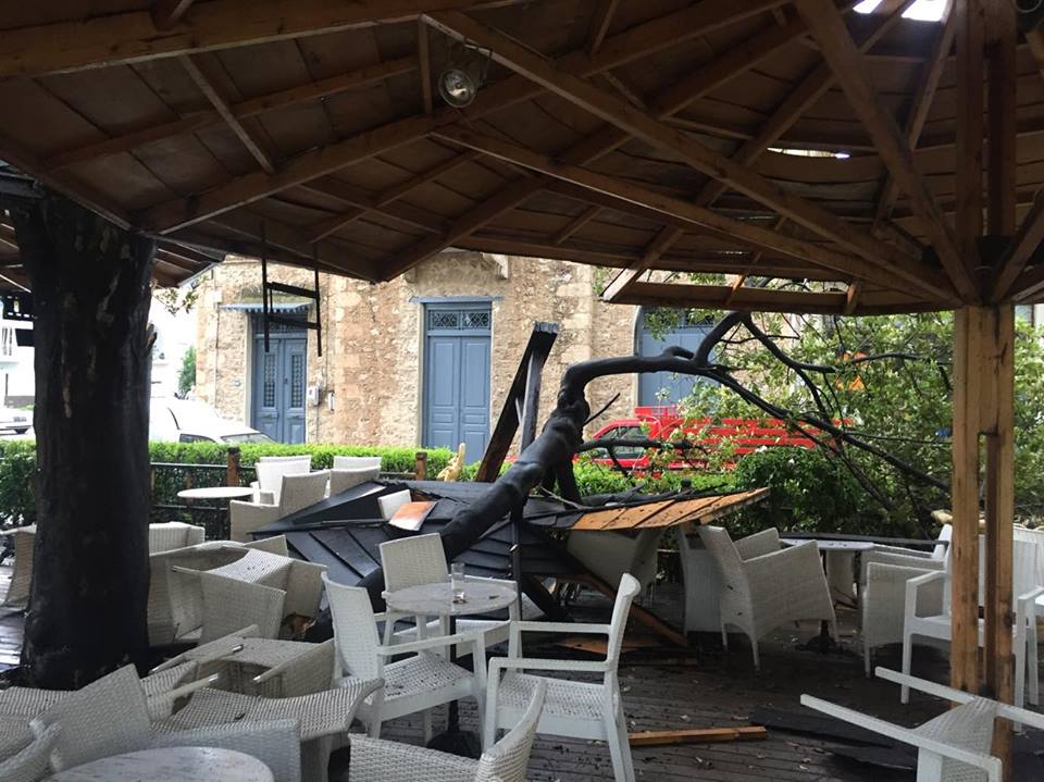 Δυνατό μπουρίνι "σάρωσε" το Διακοπτό: Ξεριζώθηκαν δέντρα, πλημμύρισαν σπίτια και περιβόλια ΦΩΤΟΓΡΑΦΙΕΣ