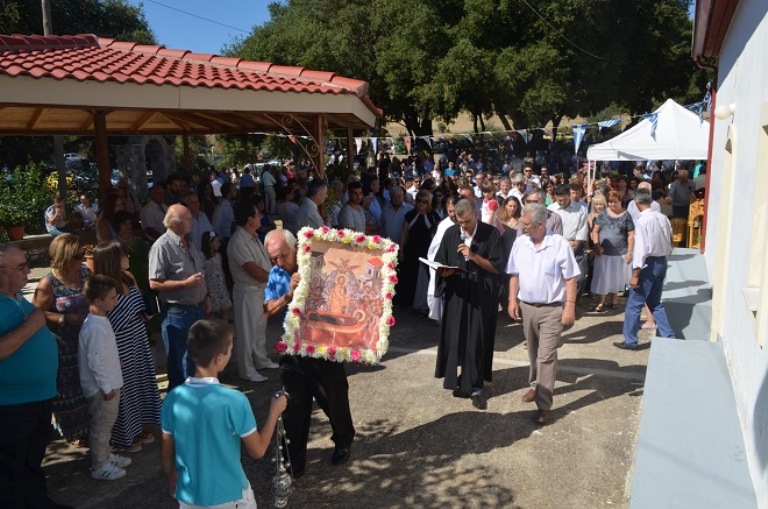 Δεκαπενταύγουστος στον Ιερό Ναό Κοιμήσεως της Θεοτόκου στην Τριταία - ΔΕΙΤΕ ΦΩΤΟΓΡΑΦΙΕΣ
