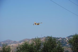 Πυρκαγιά στη Σκουτεσιάδα Αγρινίου