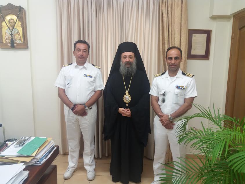 Τον Μητροπολίτη Πατρών επισκέφθηκε ο νέος Λιμενάρχης