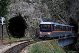 Αχαΐα: Χωρίς δρομολόγια ο Οδοντωτός λόγω κατολισθήσεων από το χθεσινό μπουρίνι