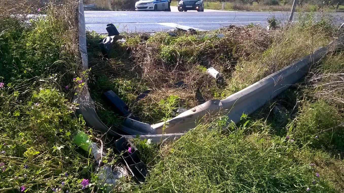 Πατρών – Πύργου: Τροχαίο στα φανάρια του Αλισσού – Τραυματισμός τριών ατόμων