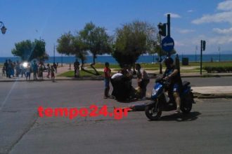 Πάτρα: Άγνωστος παρέσυρε με δίκυκλο ανήλικες Ρομά