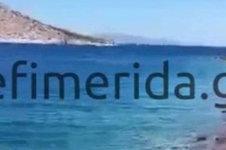 Νέο βίντεο από την τραγωδία στην Αίγινα – Δευτερόλεπτα μετά τη σύγκρουση