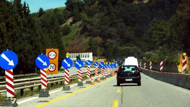 Πατρών - Κορίνθου: Ολιγόωρη εκτροπή κυκλοφορίας στη Νέα Εθνική Οδό
