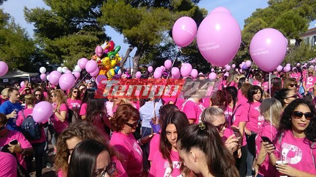 Πάτρα - "Pink the City 2016": Ξεπέρασε κάθε προσδοκία η συμμετοχή στον περίπατο για τις γυναίκες με καρκίνο του μαστού - ΒΙΝΤΕΟ - ΦΩΤΟ