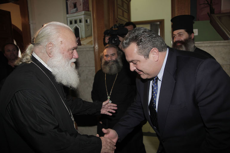 Καμμένος σε Ιερώνυμο: "Αν που πείτε να ρίξω την κυβέρνηση θα το κάνω"!