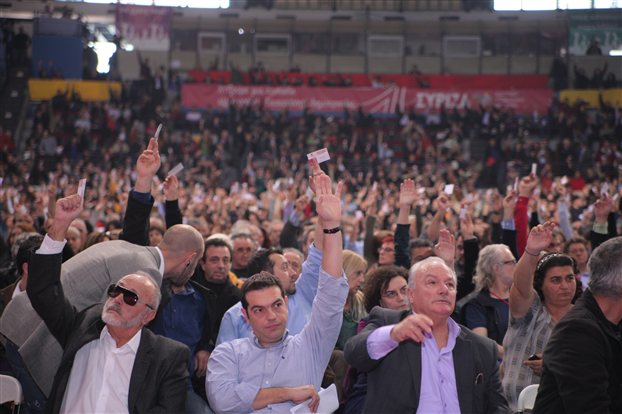 Μπάχαλο στο συνέδριο του ΣΥΡΙΖΑ για τη νέα ΚΕ- Τριπλή παρέμβαση Τσίπρα