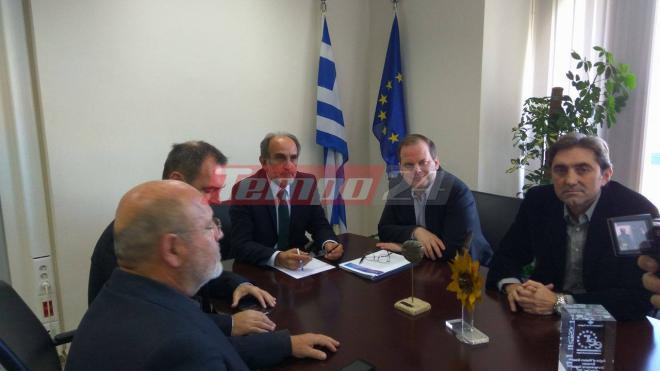 Πάτρα: Στην Περιφέρεια Δυτικής Ελλάδας ο Κώστας Καραμανλής