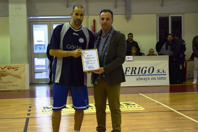 Αχαγιά 82 και ΟΤΑΔ τίμησαν τον Γιώργο Διαμαντόπουλο