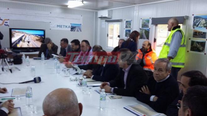 Χρ. Σπίρτζης: Μέχρι τέλος του 2017 θα είναι έτοιμη η νέα σιδηροδρομική γραμμή Κιάτο - Ροδοδάφνη Αιγίου