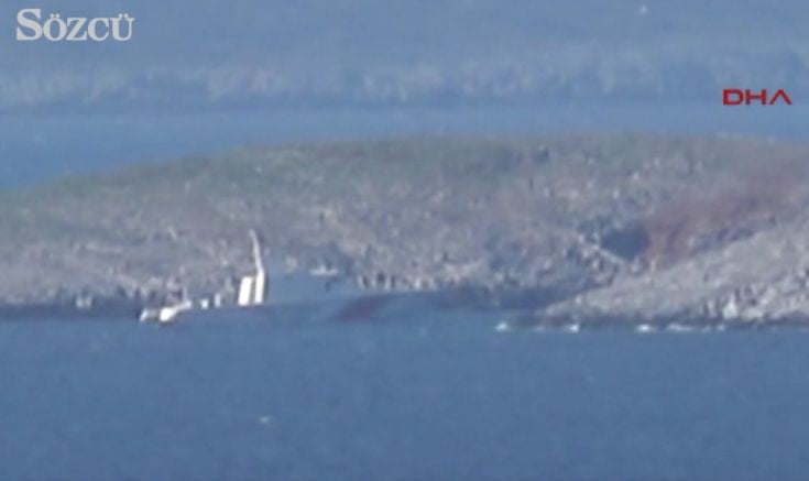 Νέο επεισόδιο με την τουρκική ακτοφυλακή στα Ίμια - ΔΕΙΤΕ ΒΙΝΤΕΟ