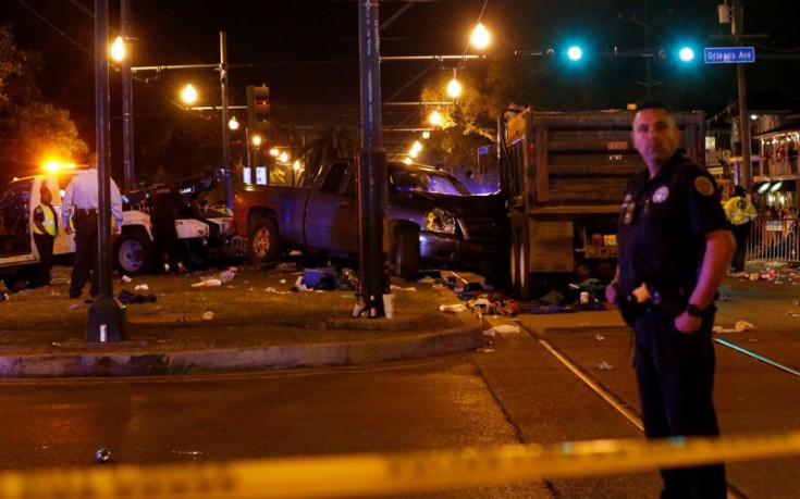 Νέα Ορλεάνη: «Τρελό» φορτηγό έπεσε σε πλήθος κόσμου στο καρναβάλι