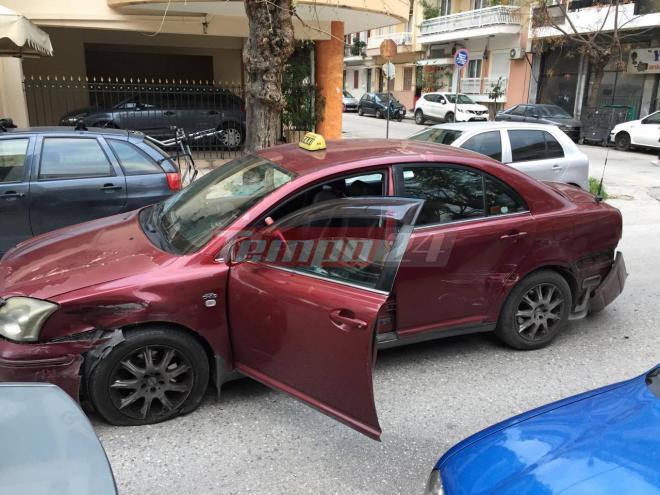 Τροχαίο σε διασταύρωση "καρμανιόλα" κοντά στο Σκαγιοπούλειο Πατρών - Τραυματίστηκε οδηγός ταξί - ΔΕΙΤΕ ΦΩΤΟΓΡΑΦΙΕΣ