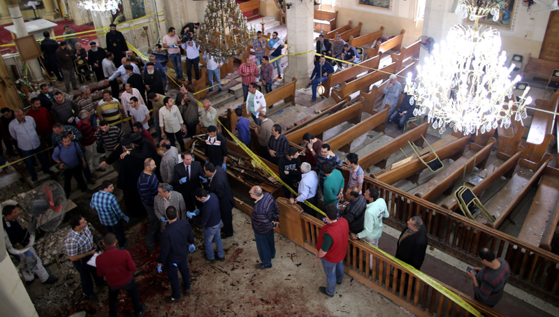 ΕΚΤΑΚΤΟ: Το Ισλαμικό Κράτος ανέλαβε την ευθύνη για τις βομβιστικές επιθέσεις στις δύο εκκλησίες στην Αίγυτπο - ΒΙΝΤΕΟ ΝΤΟΚΟΥΜΕΝΤΟ