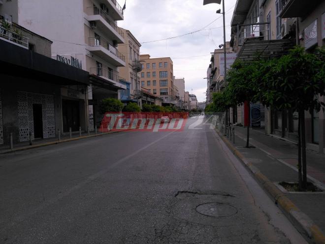 Μια πόλη που "κοιμάται"! - Ούτε... ψυχή δεν κυκλοφορεί στους κεντρικούς δρόμους της Πάτρας - ΔΕΙΤΕ ΦΩΤΟΓΡΑΦΙΕΣ