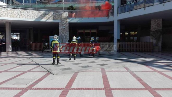 Πάτρα: Φωτιά στη Βέσο Μάρε και απεγκλωβισμός ατόμων - Άσκηση της Πυροσβεστικής - ΦΩΤΟ