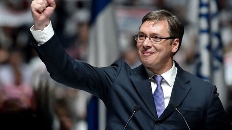 Ο Βούτσιτς πρόεδρος με σαρωτική επικράτηση