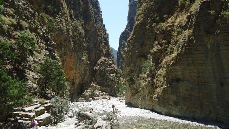 Ανοίγει σήμερα τις πύλες του το Φαράγγι της Σαμαριάς
