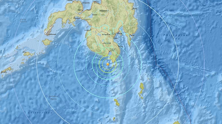 Ισχυρός σεισμός 6,8 Ρίχτερ έπληξε τις Φιλιππίνες