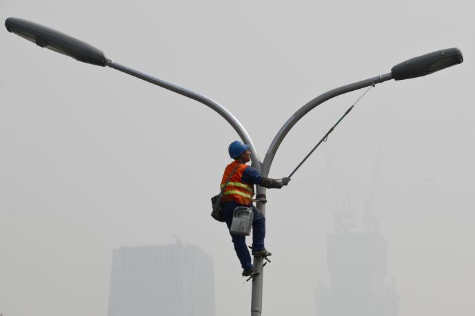 Το νέφος κάλυψε το Πεκίνο