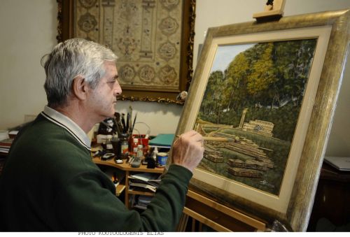 Εκθεση ζωγραφικής του Τάκη Οικονομόπουλου