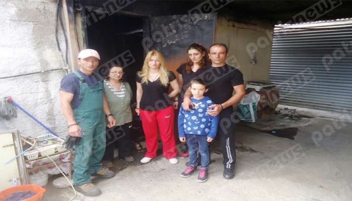 Διπλό χτύπημα της μοίρας: Το καντήλι έκαψε το σπίτι πενταμελούς οικογένειας στο Βαρθολομιό