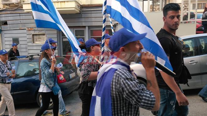 ​Και πάλι πορεία των οπαδών του Σώρρα στην Πάτρα - Αυτή τη φορά στην πλατεία Παπανδρέου