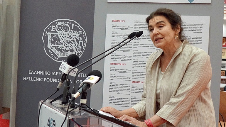 Η Λυδία Κονιόρδου εγκαινίασε την 14η ΔΕΒΘ με σημαντικές εξαγγελίες για την πολιτική του βιβλίου