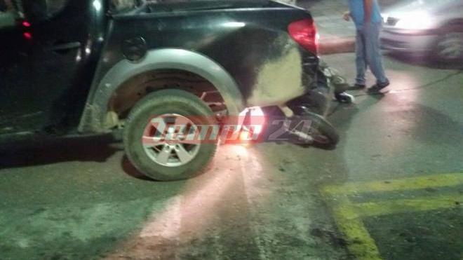 Πάτρα: Στη Εντατική του Ρίου 43χρονος - Το δίκυκλο του "σφηνώθηκε" σε αγροτικό όχημα - ΦΩΤΟ - ΒΙΝΤΕΟ
