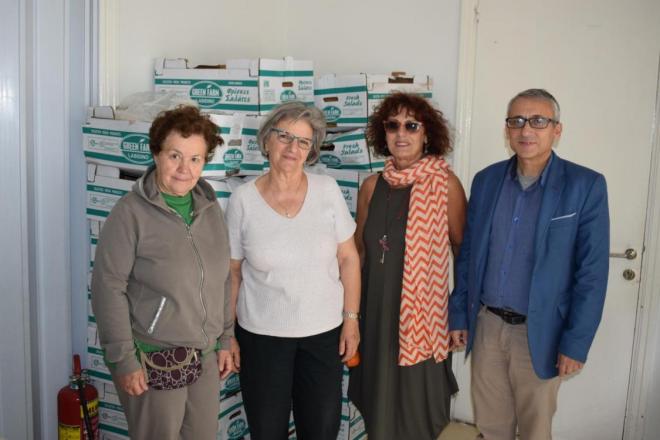 Η αλυσίδα αλληλεγγύης της Κοινο_Τοπίας στήριξε με τρόφιμα το ενοριακό συσσίτιο της Αγίας Σοφίας