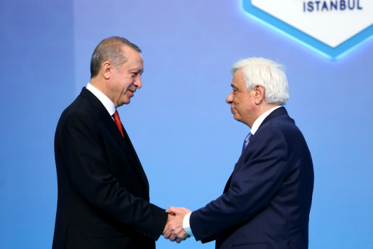 ΕΡΤ: Ακυρώθηκε η συνάντηση Παυλόπουλου και Ερντογάν - Δεν έγινε γνωστή η αιτία