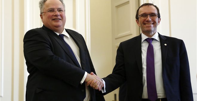 Συνάντηση Κοτζιά - Άιντε το πρωί