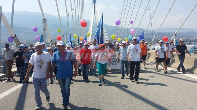 Πάτρα: Χιλιάδες κόσμου στην πορεία κατά της ανεργίας - Το ανθρώπινο "ποτάμι" στη Γέφυρα Ρίου - Αντιρρίου - Δηλώσεις Πελετίδη - ΝΕΕΣ ΦΩΤΟ - ΒΙΝΤΕΟ
