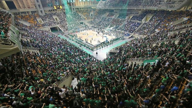 Απόψε στο κλειστό του ΟΑΚΑ η φιέστα του Παναθηναϊκού για το νταμπλ