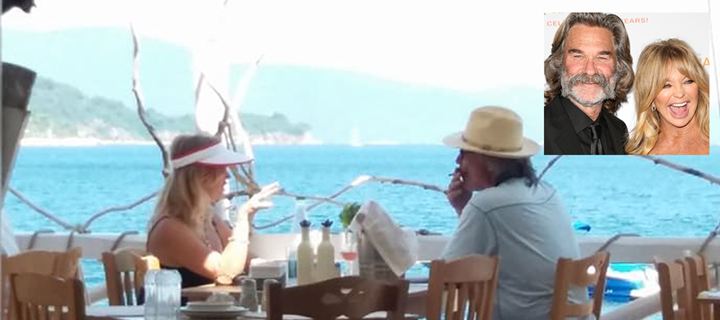 Διακοπές στη Σκιάθο κάνουν ο Kurt Rrussell και η Goldie Hawn