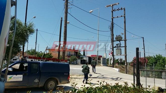 Δυτική Αχαΐα: Πανικός στο Γομοστό από ..."έκρηξη" στον υποσταθμό της ΔΕΗ - ΦΩΤΟΓΡΑΦΙΕΣ