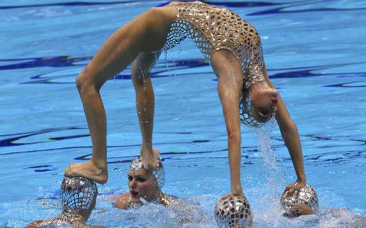 Συγχρονισμένη κολύμβηση: Έβδομη η Ελλάδα στο ομαδικό