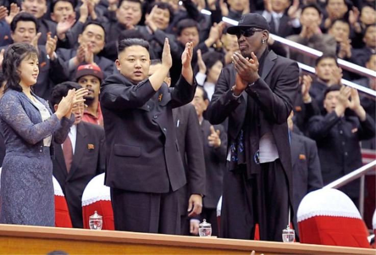 O Nτένις Ρόντμαν στη Β.Κορέα για να δει τον φίλο του Κιμ Γιονγκ Ουν