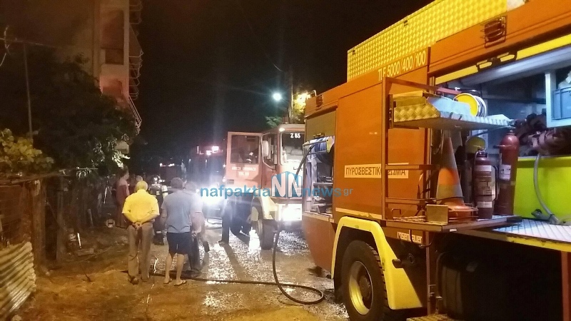 Γρίμποβο: Φωτιά σε αποθήκη στα παλαιά σφαγεία- Φωτο-Βίντεο