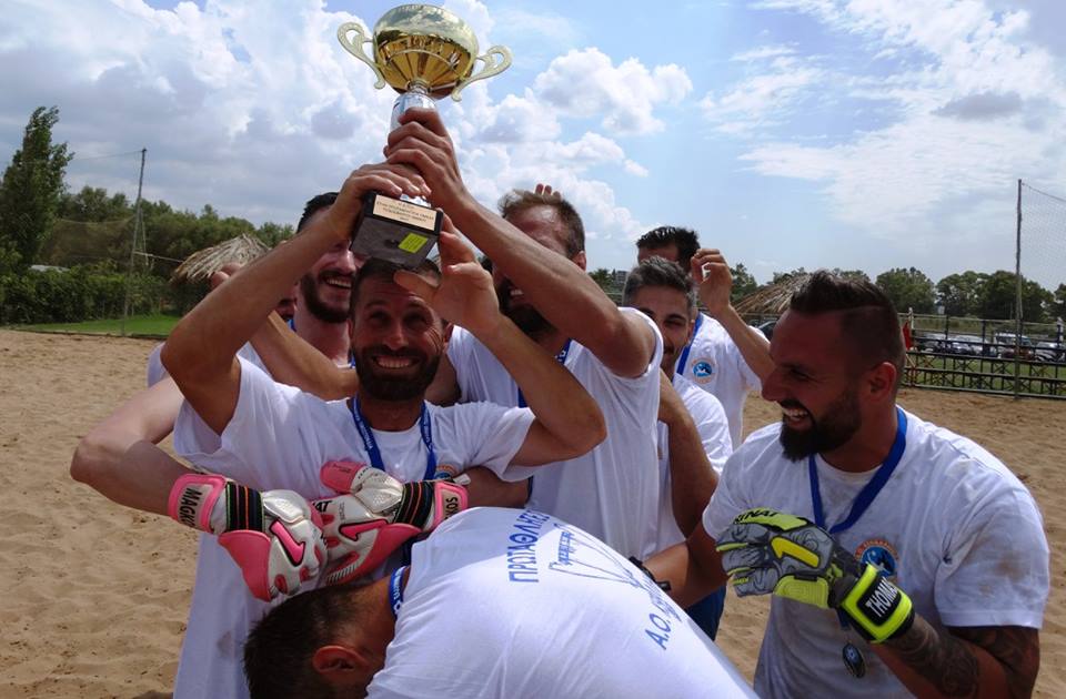Ο ΑΟ Κεφαλληνίας πρωταθλητής στο beach soccer 2017 ΦΩΤΟ