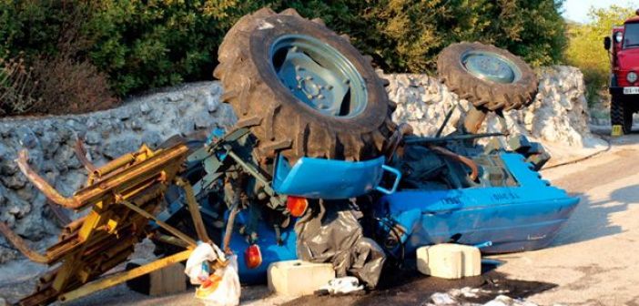Δυτική Ελλάδα: Νεκρός αγρότης από εκτροπή τρακτέρ