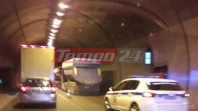 Πάτρα: Γιατί φούντωσε εν κινήσει φορτηγό σε τούνελ της Περιμετρικής -ΦΩΤΟ - ΒΙΝΤΕΟ