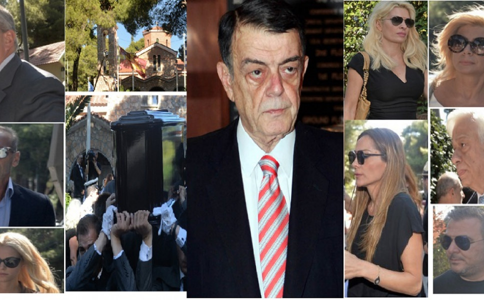 "Αντίο πατέρα, αντίο πρόεδρε"- Ποιοί είπαν το τελευταίο αντίο στον Μίνωα Κυριακού: ΦΩΤΟΡΕΠΟΡΤΑΖ