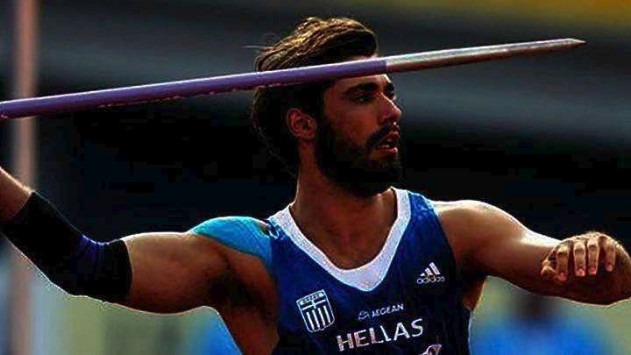 "Ασημένιος" ο Γιάννης Κυριαζής στον ακοντισμό!