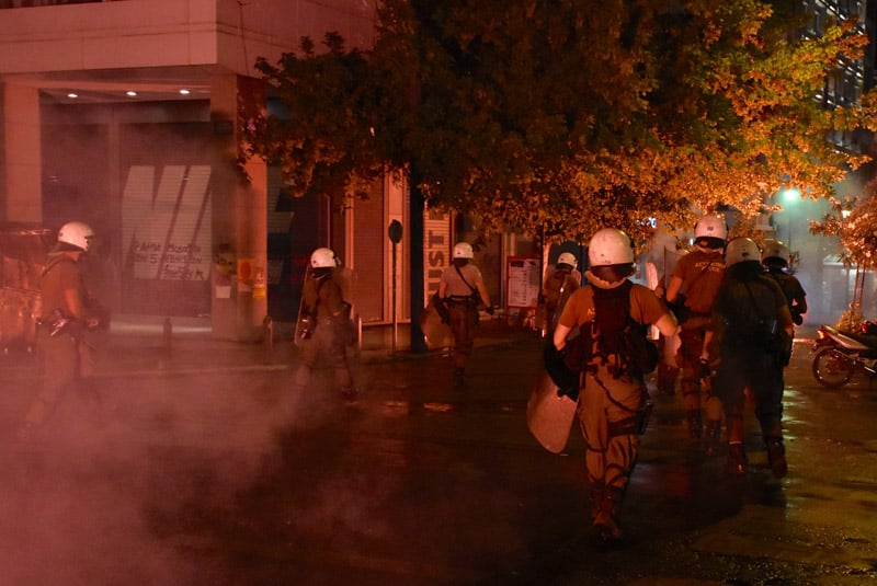 Επεισόδια για την Ηριάννα: «Γυαλιά-καρφιά» η Ερμού από αλληλέγγυους