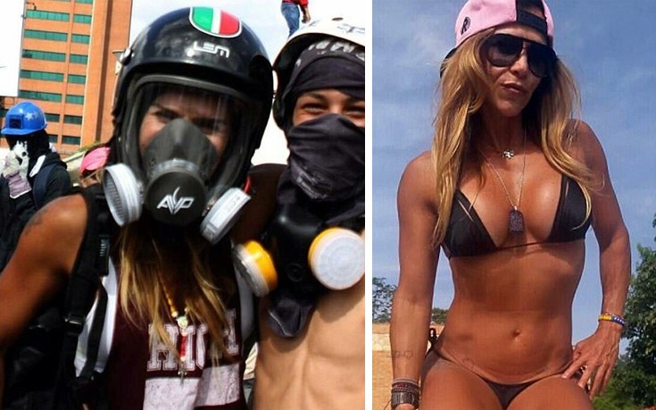 Η «Wonder Woman» στις αντικυβερνητικές διαδηλώσεις στη Βενεζουέλα - ΒΙΝΤΕΟ